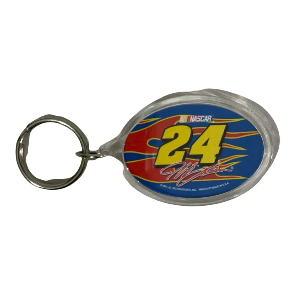 Vintage JEFF GORDON keychain LCT